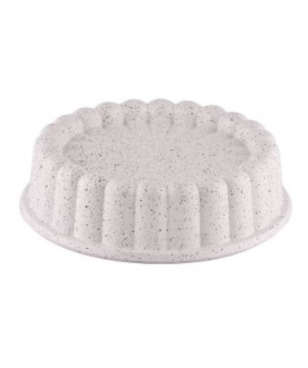 Moule à Gâteaux en Granite 26cm "Tart" Blanc - Taç