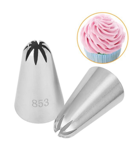 Douille Pâtisserie Inox Fleur 8 dents N° 853