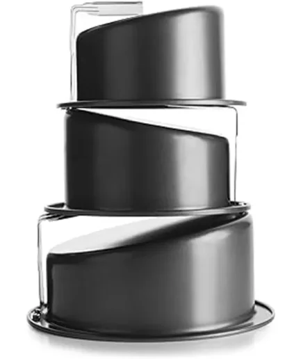 Ens. 3 Moules Rond Incliné H10 cm - Ibili